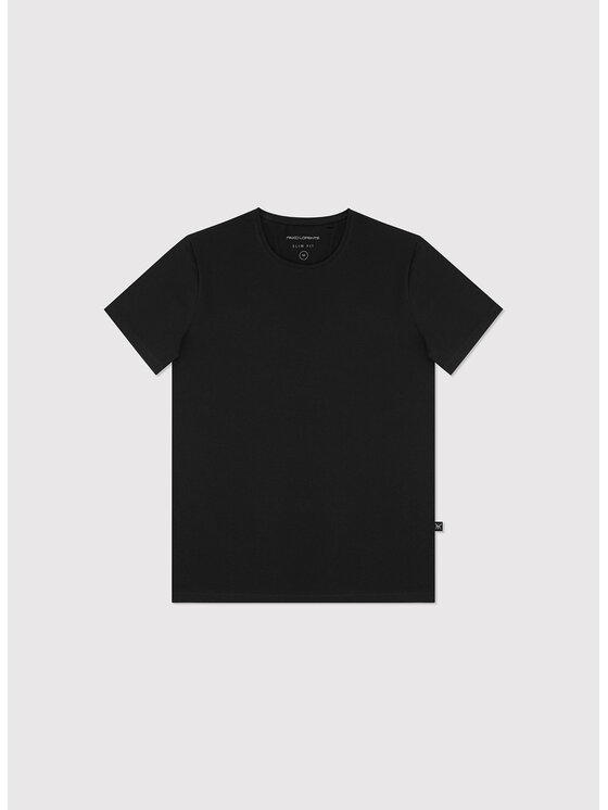 Pako Lorente Pako Lorente T-Shirt P000B-TT-002 Czarny Slim Fit