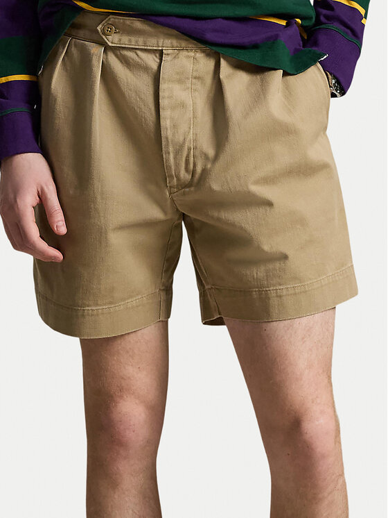 Polo Ralph Lauren Polo Ralph Lauren Pantalon scurți din material 710B20886003 Kaki Relaxed Fit