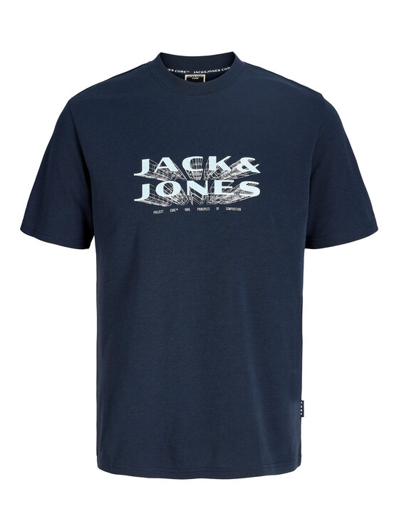 Jack & Jones Jack & Jones T-Shirt Fusion 12289880 Niebieski Regular Fit