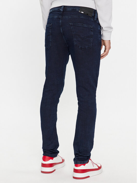 Guess Guess Jeansy M4RA27 D58P1 Granatowy Super Skinny Fit