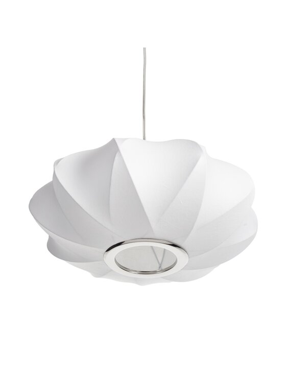 MIAhome MIAhome Lampa wisząca SILK X-shape biała 40 cm Biały