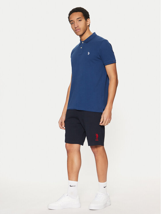 U.S. Polo Assn. U.S. Polo Assn. Sportske kratke hlače MUP3355 Tamnoplava Regular Fit
