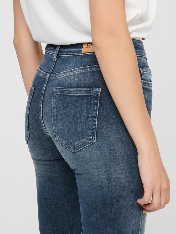 ONLY ONLY Jeans hlače 15216970 Modra Skinny Fit