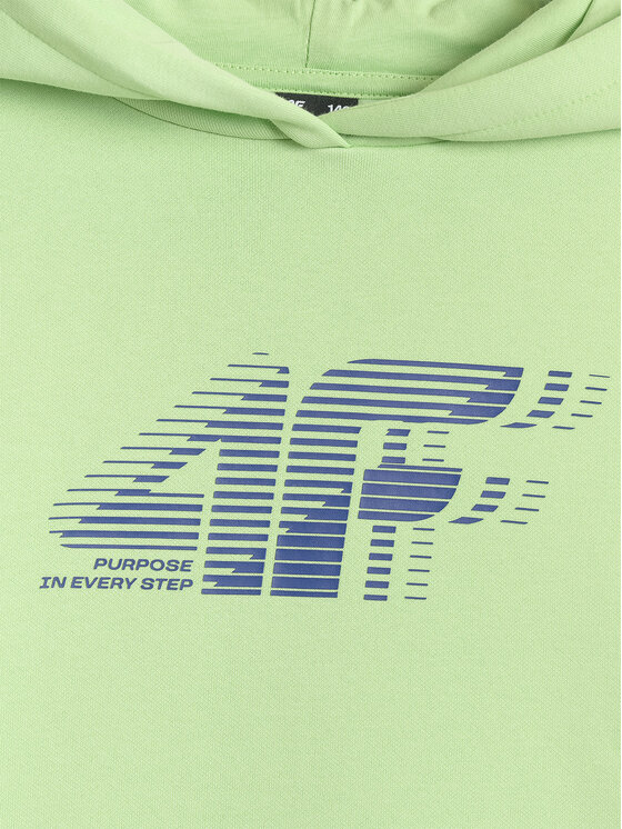 4F 4F Felpa 4FJRAW25TSWSM2414-46S Verde Oversize