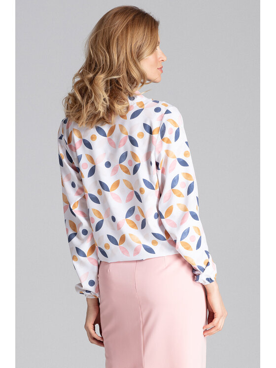 FIGL FIGL Blúzka M659 Farebná Regular Fit