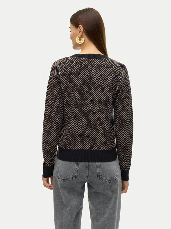 Vero Moda Vero Moda Pletena jopica Aria 10314507 Črna Regular Fit