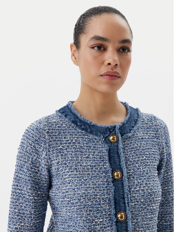 Luisa Spagnoli Luisa Spagnoli Sakoi Cannuccia 58589 Plava Regular Fit