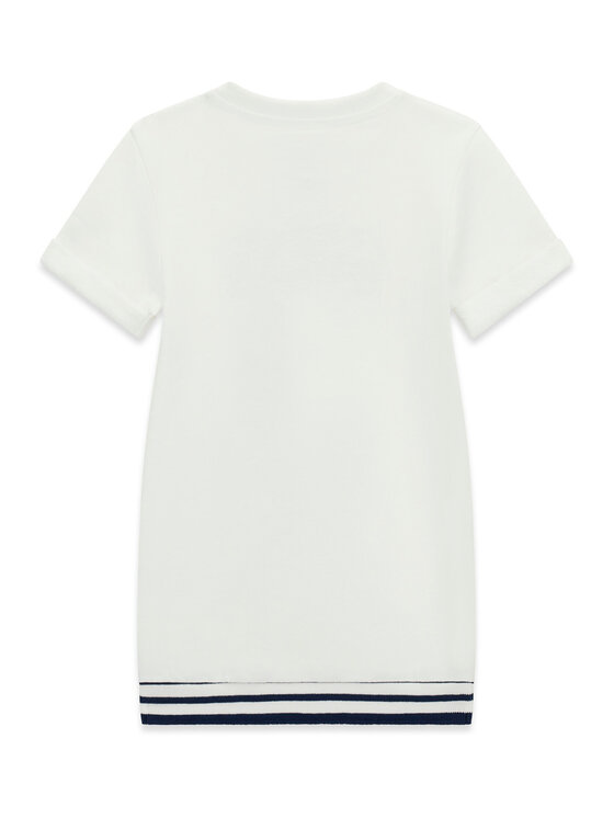 Guess Guess Ежедневна рокля K6RK11 KAD74 Бял Regular Fit