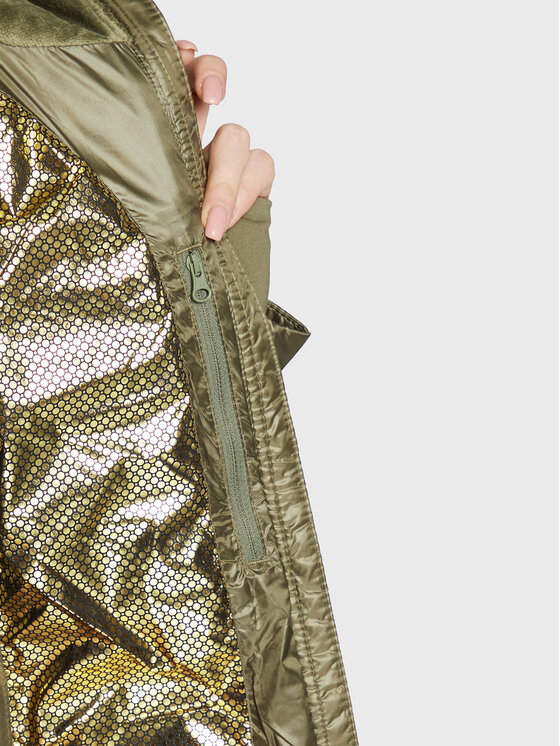 Columbia Columbia Демісезонна куртка Joy Peak 1982661 Зелений Regular Fit