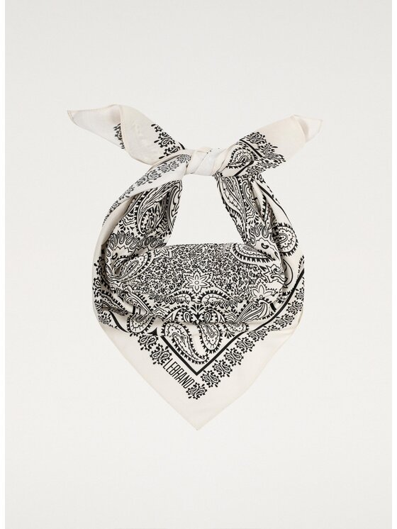 LEBRAND LEBRAND Chusta Bandana Beżowy jasny