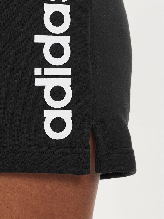 adidas adidas Športne kratke hlače Essentials Linear French Terry Shorts IC4442 Črna Slim Fit