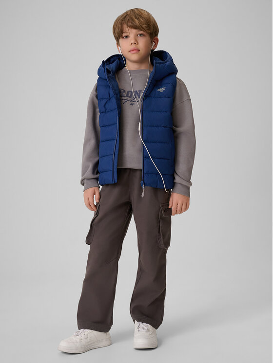 4F 4F Kamizelka OUTERWEAR Regular Fit