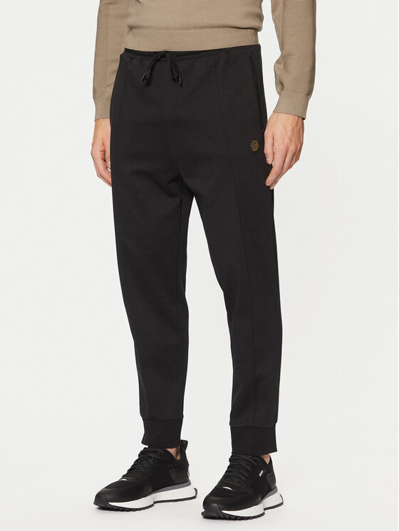 BOSS Pantaloni da tuta Hadiko TL 50543434 Nero Regular Fit, taglia : XXL
