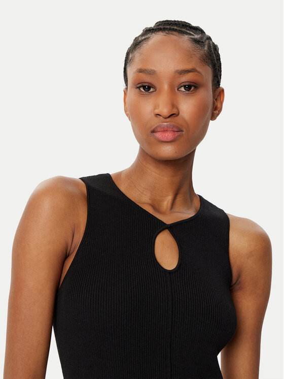 DKNY DKNY Haljina za svaki dan P4EUBP76 Crna Regular Fit