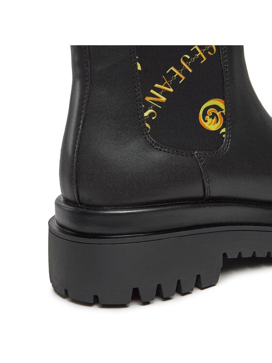 Versace Jeans Couture Versace Jeans Couture Μποτάκια με λάστιχο 75VA3S60 Μαύρο