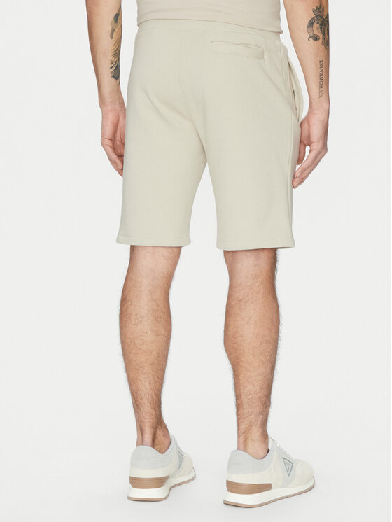 Guess Guess Sportiniai šortai Z2YD04 KAIJ1 Écru Regular Fit
