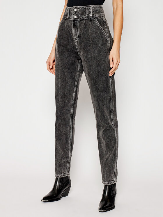One Teaspoon Jeans hlače Shustler 23925 Črna Tapered Fit