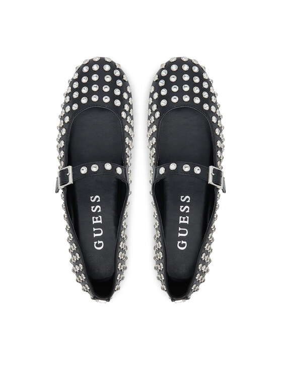 Guess Guess Baleriny FLTKDL ELE02 Czarny