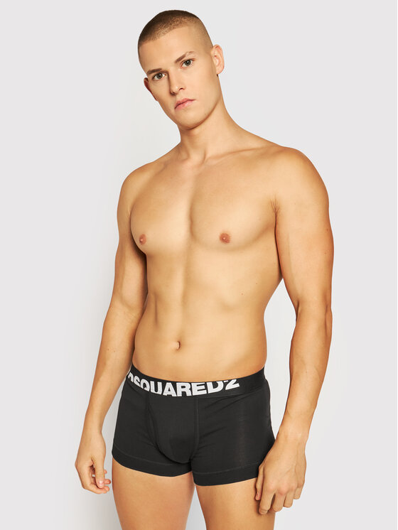 Dsquared2 Underwear Dsquared2 Underwear Σετ μποξεράκια 2 τμχ. DCXC90030 Μαύρο