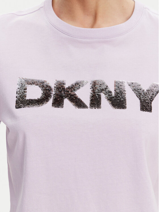 DKNY Sport DKNY Sport T-särk DP4T1035 Lilla Regular Fit