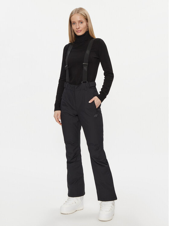 4F 4F Гірськолижні штани 4FAW23TFTRF419 Чорний Regular Fit