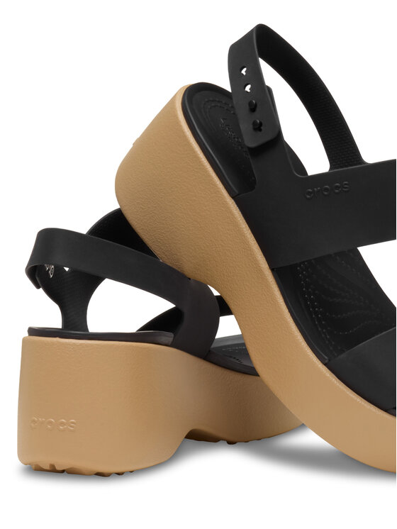 Crocs Crocs Sandali Brooklyn Sky Sandal 212250 Črna