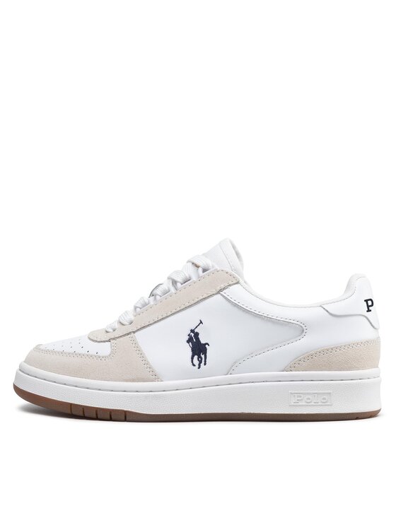 Polo Ralph Lauren Polo Ralph Lauren Sneakersy Polo Crt Pp 809834463002 Biela