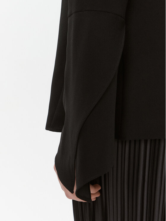 DKNY DKNY Блуза UI3T2180 Черен Regular Fit