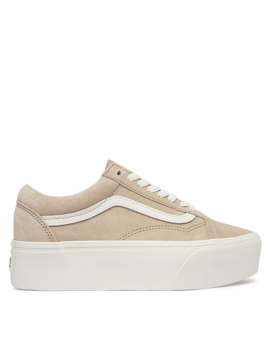 Vans Vans Sneakers aus Stoff Old Skool Platform VN0009PZ4MG1 Beige