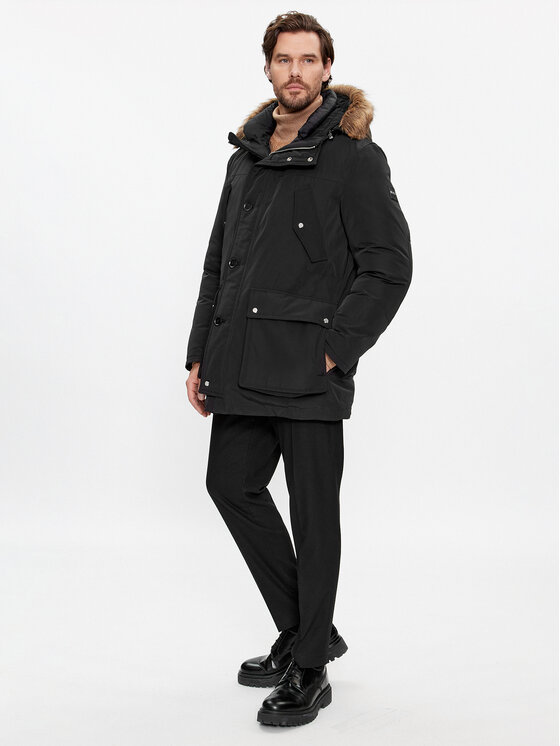 BOSS Boss Giubbotto piumino Dadico 50499371 Nero Regular Fit