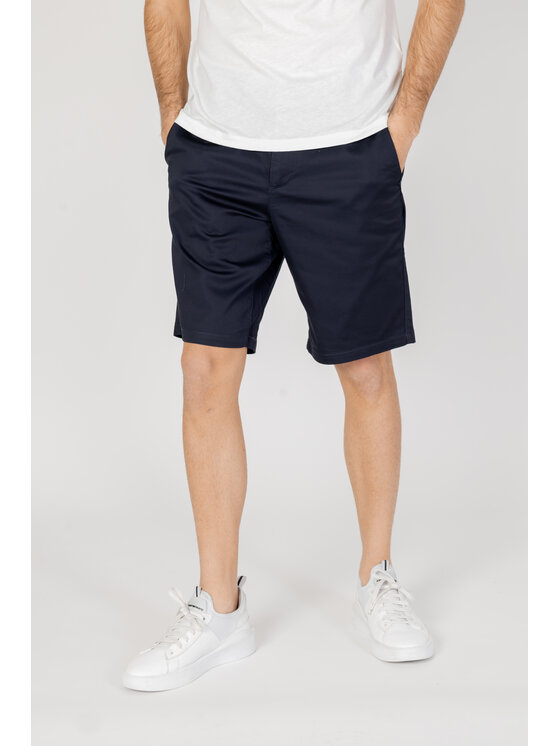 Armani Exchange Armani Exchange Szorty plażowe 8NZS42 ZN1RZ Niebieski Bermuda Fit