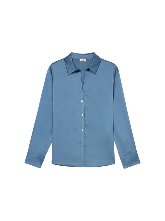 Oltre Oltre Camicia 5374R403016N004 Turchese Regular Fit