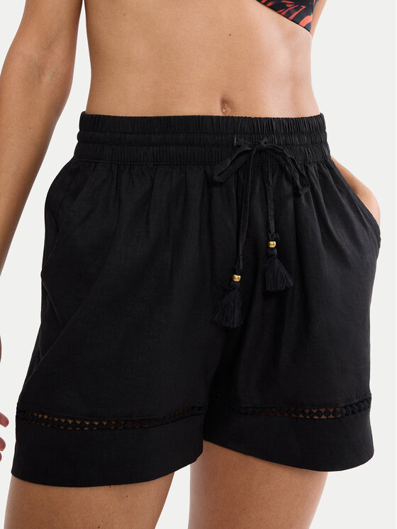 Triumph Triumph Szorty piżamowe Summer Wear 10227237 Czarny Regular Fit
