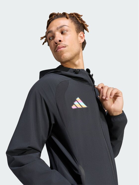 adidas adidas Wiatrówka 171865 Czarny Slim Fit