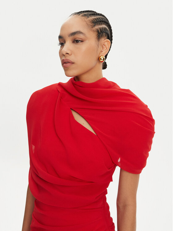 JACQUEMUS JACQUEMUS Rochie cocktail 24H251DR130-1555 Roșu Regular Fit