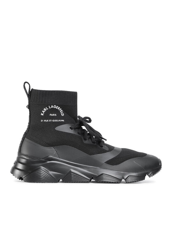 KARL LAGERFELD Sneakersy KL51641 Čierna