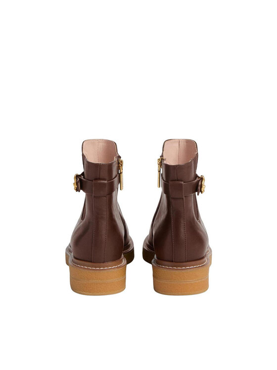 Coccinelle Coccinelle Botki C-Saddle Vintage Brązowy