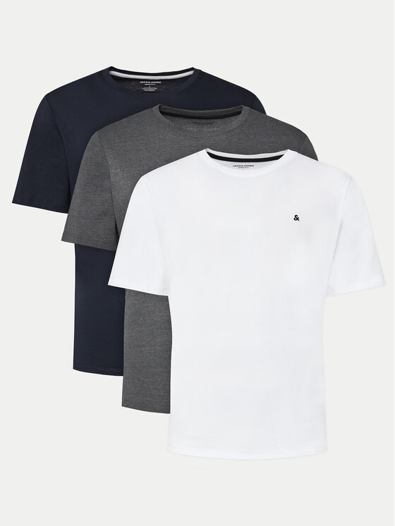 Jack&Jones Súprava 3 tričiek Paulos 12257006 Farebná Standard Fit