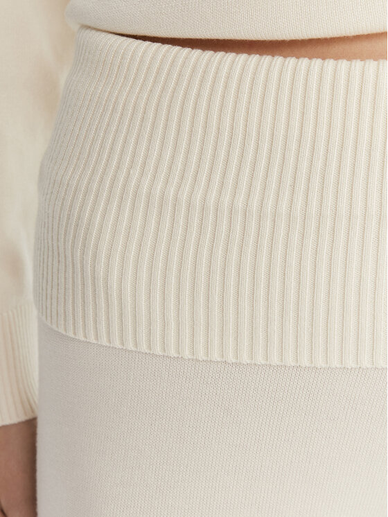 Guess Guess Трикотажні штани W6RB63 Z2V62 Écru Relaxed Fit