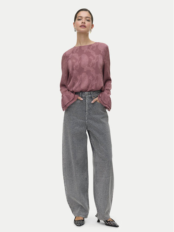 Vero Moda Vero Moda Μπλουζάκι Mishi 10335512 Ροζ Regular Fit