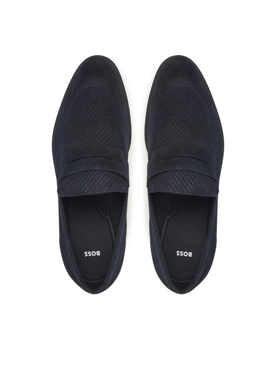 BOSS BOSS Polobotky Tayil 50541707 Tmavomodrá