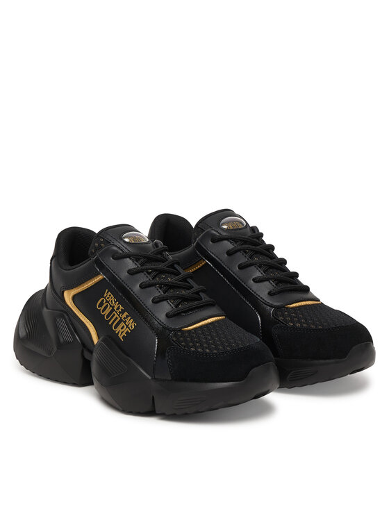 Versace Jeans Couture Versace Jeans Couture Sneakersy 80VA3SU3 ZPB78 G89 Čierna