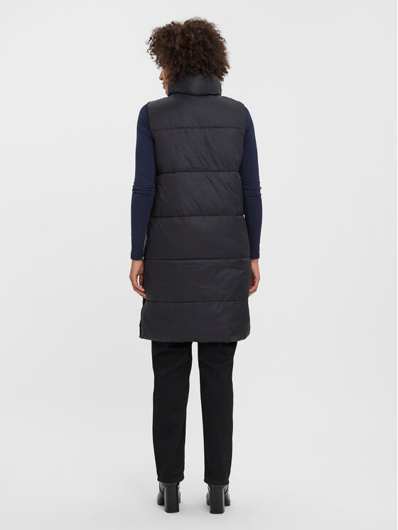 Vero Moda Vero Moda Brezrokavnik Uppsala 10273950 Črna Regular Fit
