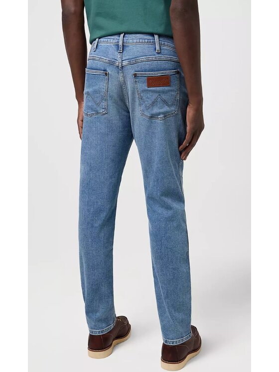 Wrangler Wrangler Jeansy Larston Niebieski Slim Fit