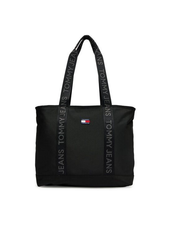 Geantă Tommy Jeans Tjw Daily Tote AW0AW17567 Negru