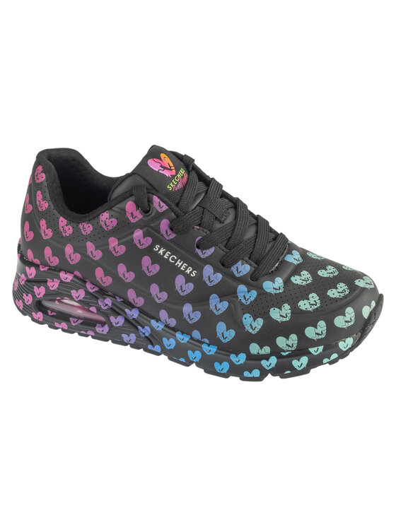 Skechers Skechers Sneakersy Uno - Live Colorfully Czarny