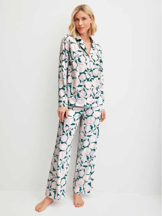 Calida Calida Pyžamo 46353 Fialová Regular Fit