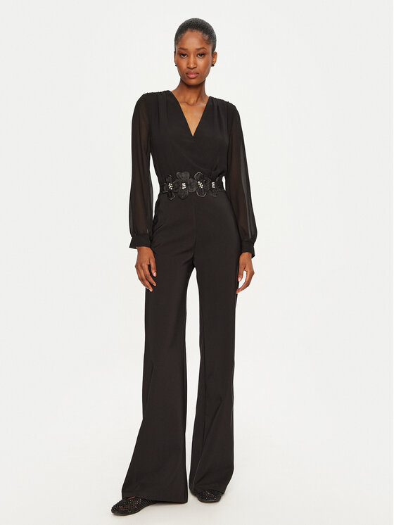 Rinascimento Jumpsuit CFC0121690003 Nero Regular Fit, taglia : XS