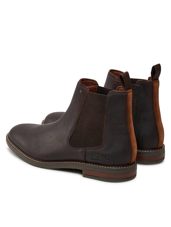 Clarks Clarks Chelsea Jaxen Easy 26179435 Marrone