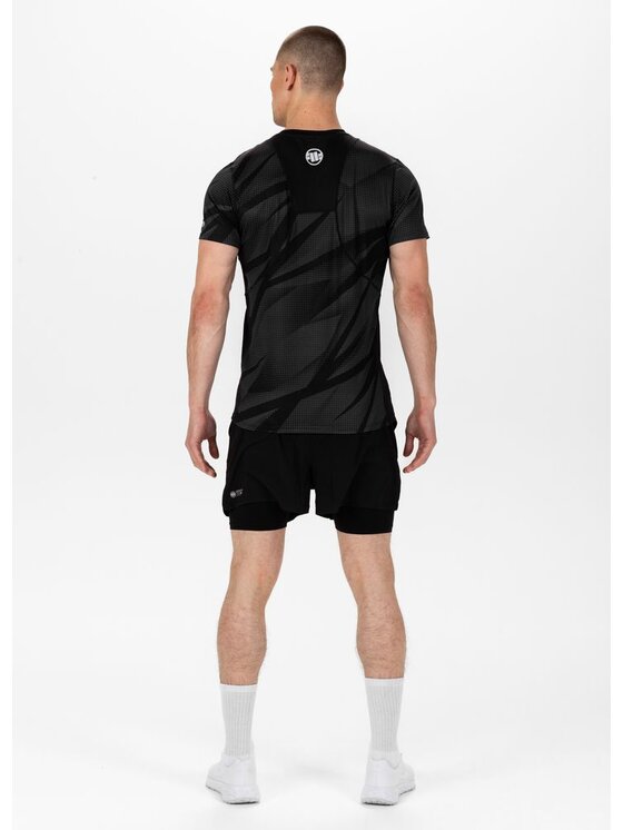 PITBULL PITBULL T-Shirt Koszulka Szary Regular Fit